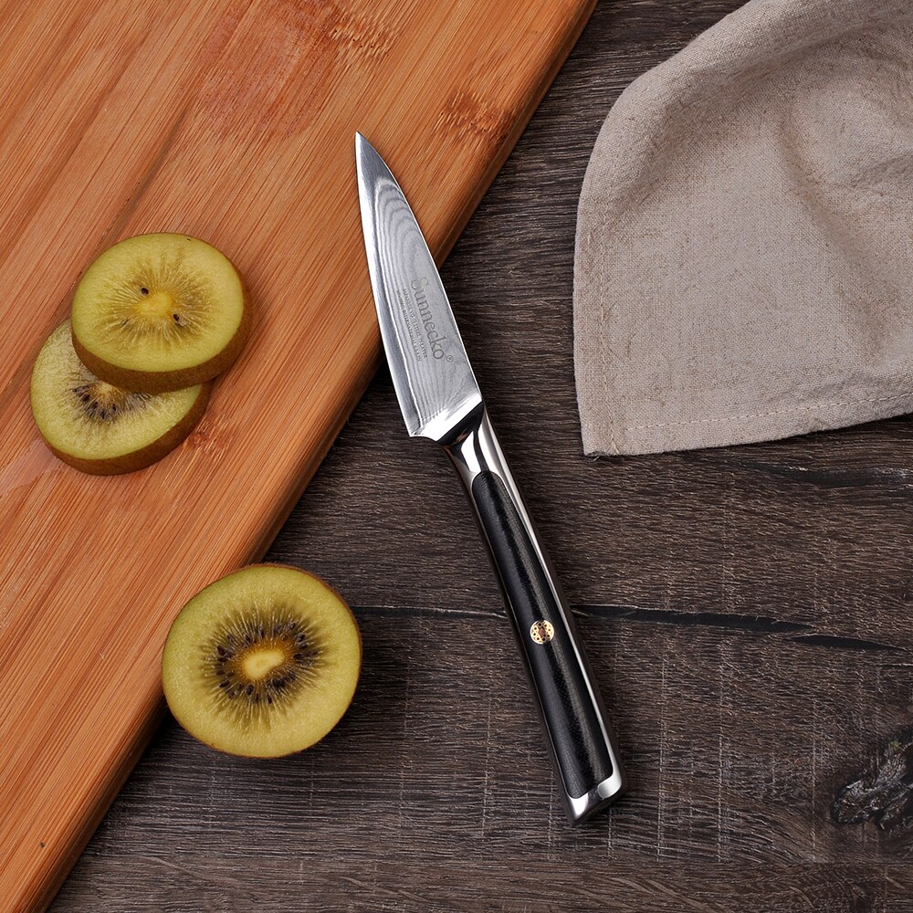 Damascus Steel Fruit Paring Knife