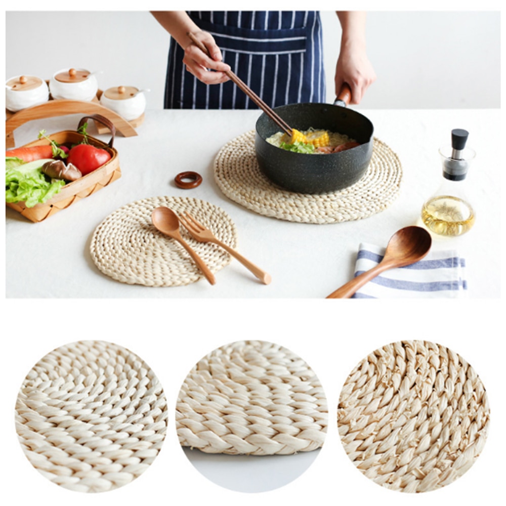 Round Rattan Table Placemat