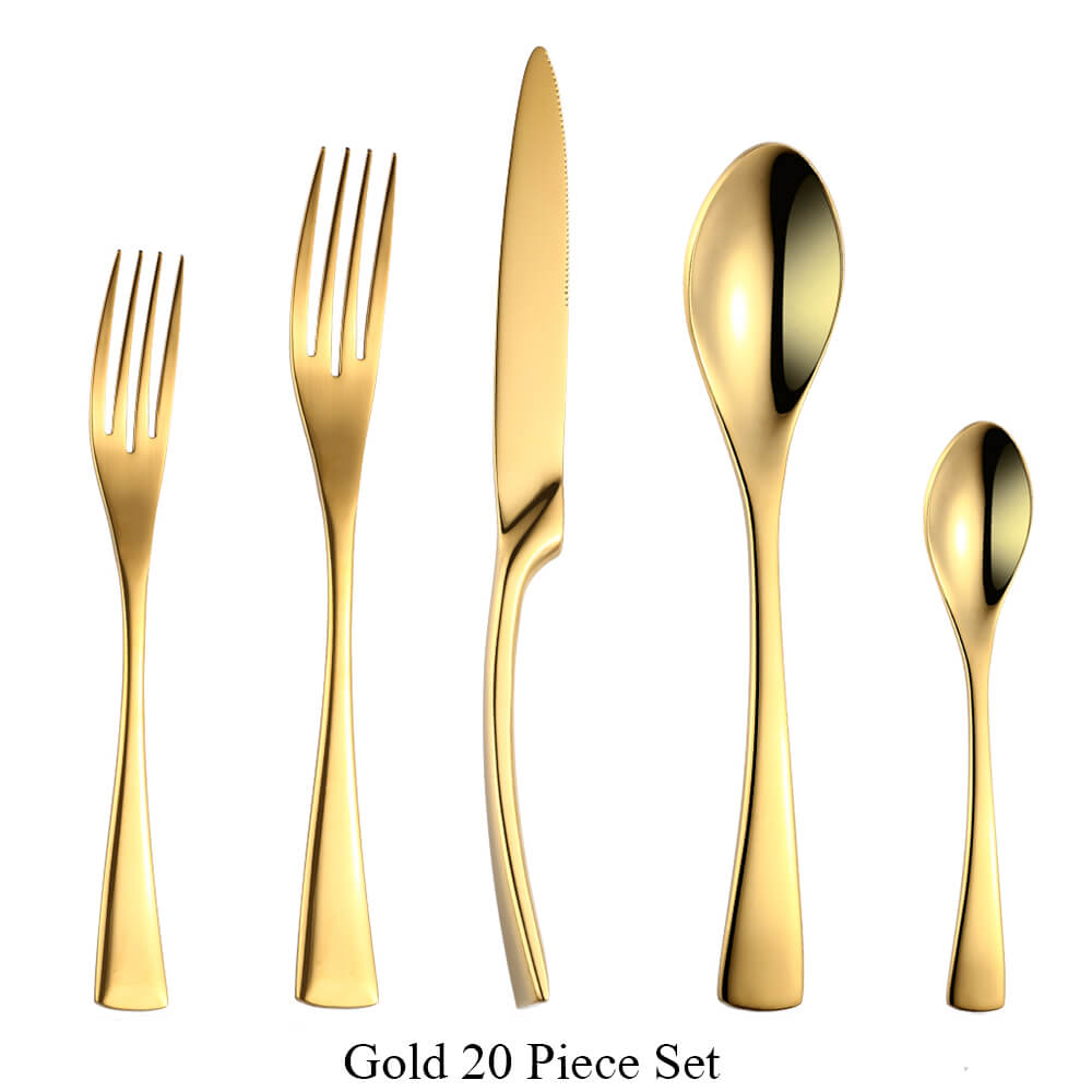 Gold 20 Piece Set