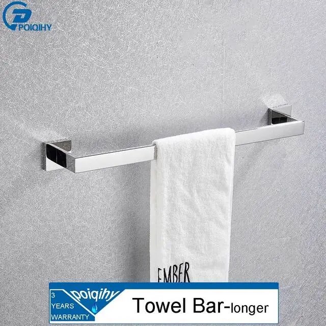 Longer towel bar