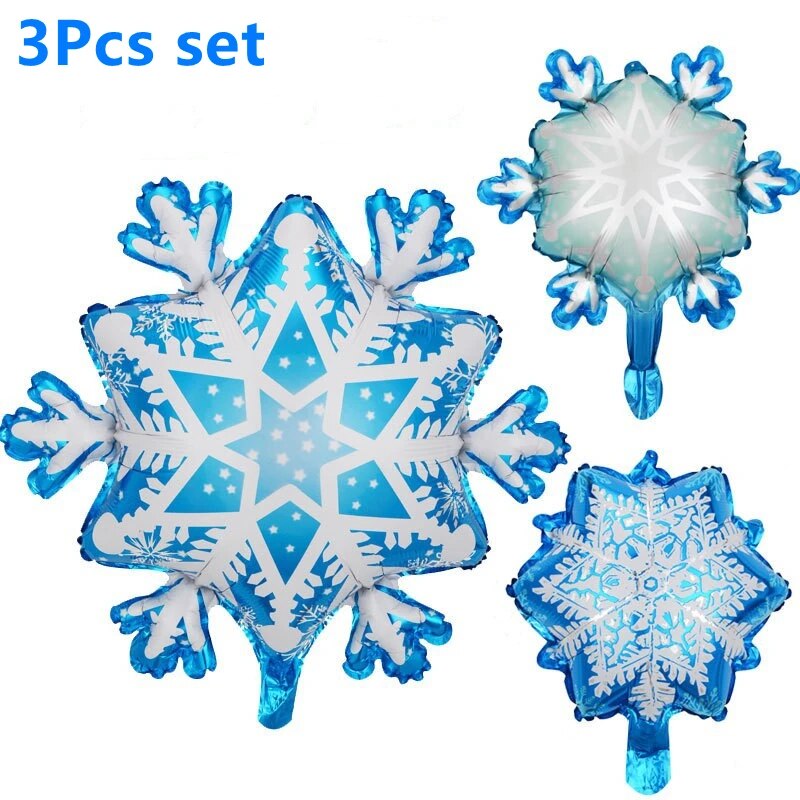 3Pcs Snowflake
